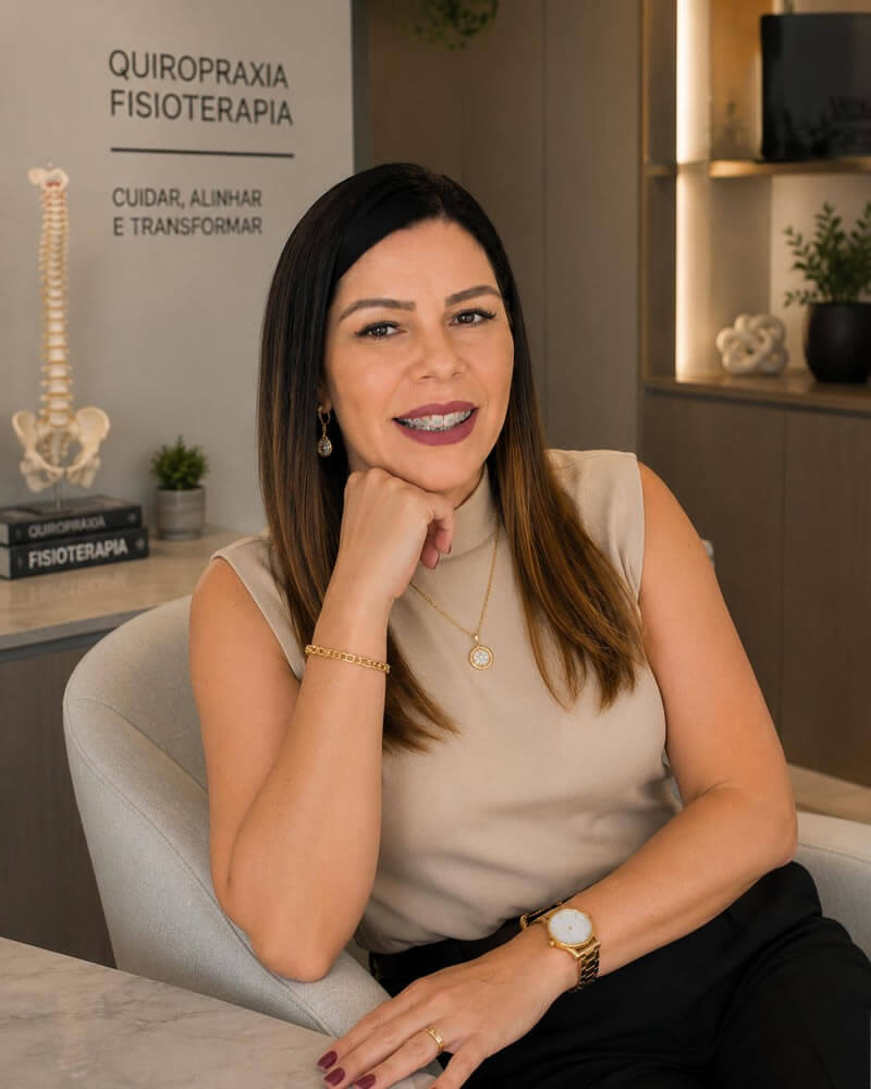 Dra. Elizabeth Teles, fisioterapeuta e quiropraxista